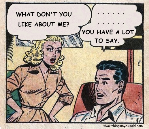 What don't you like about me?